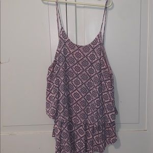 Double layered tank top